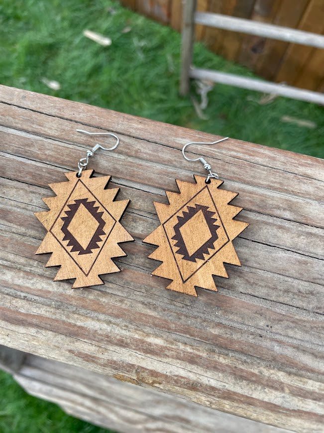 Aztec Earrings