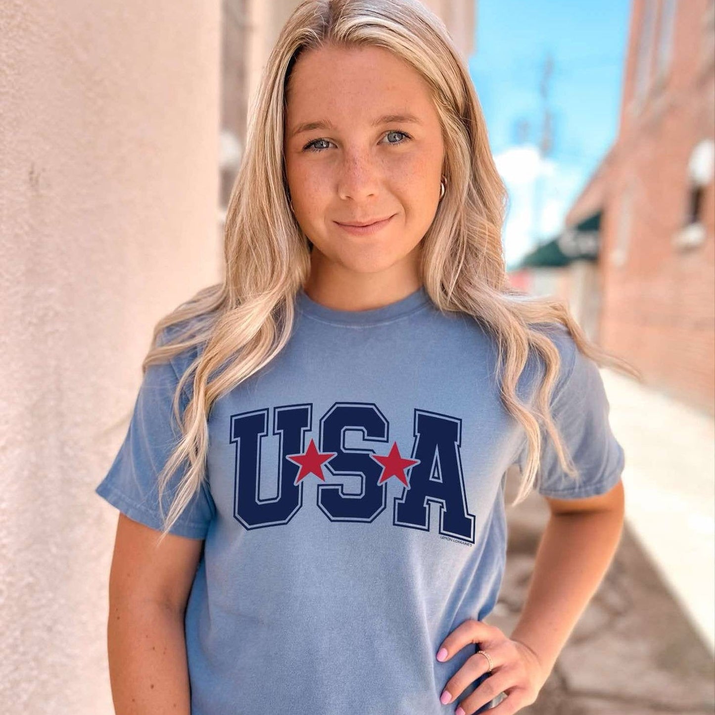 USA Comfort Wash Graphic Tee