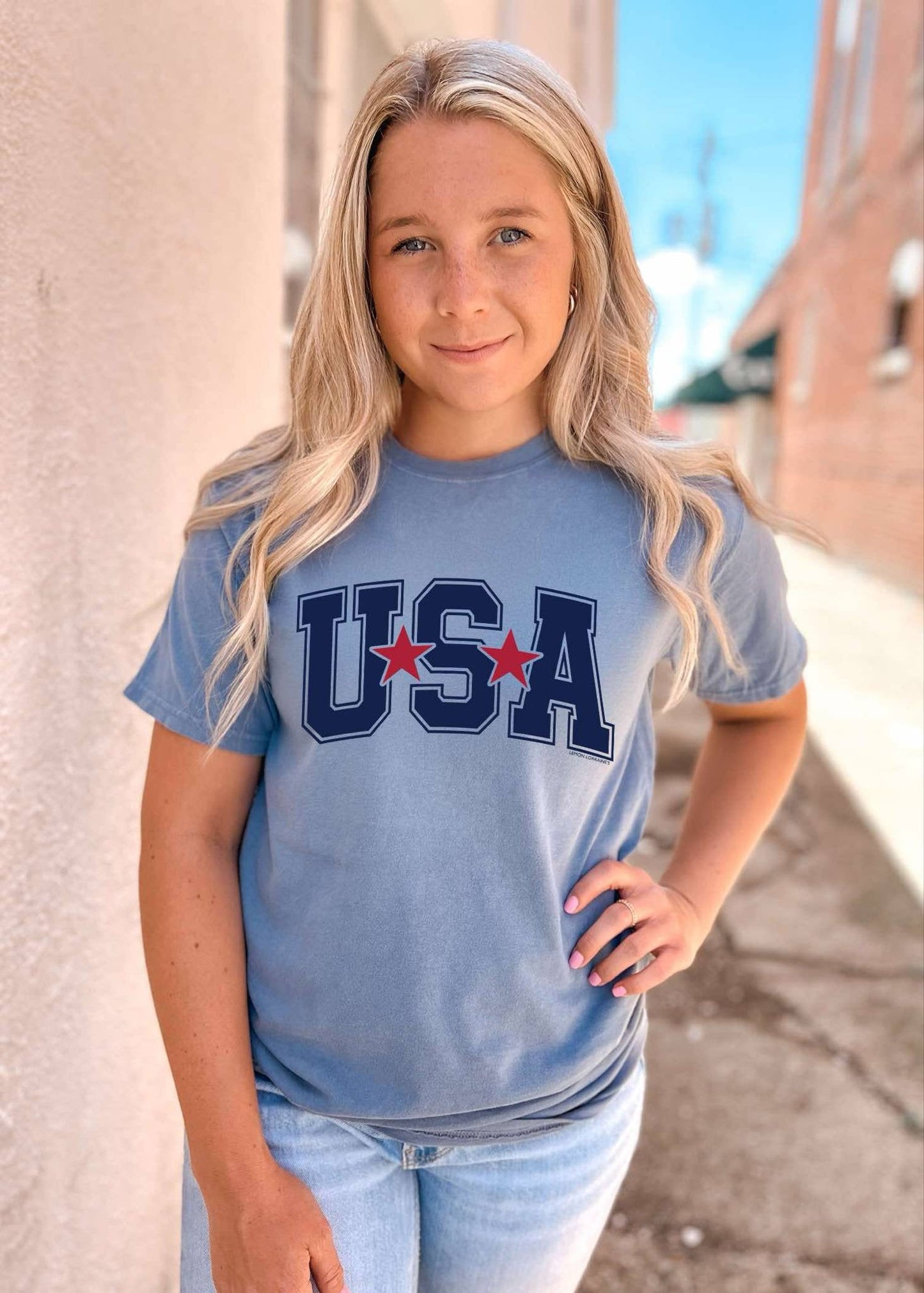 USA Comfort Wash Graphic Tee