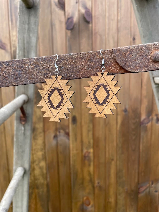 Aztec Earrings