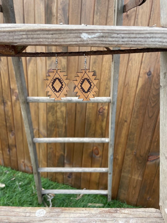 Aztec Earrings