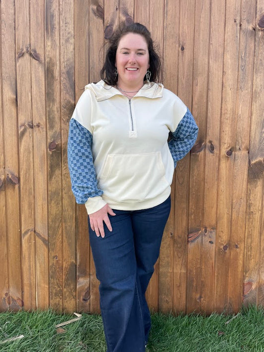 Heather Half Zip