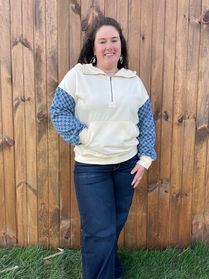 Heather Half Zip