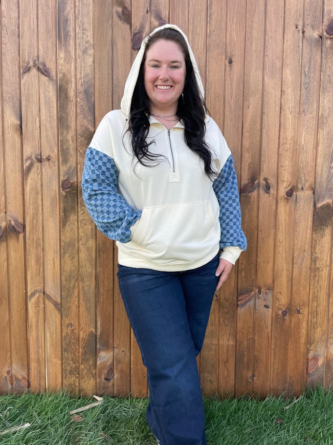 Heather Half Zip