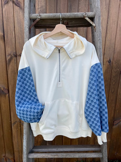 Heather Half Zip