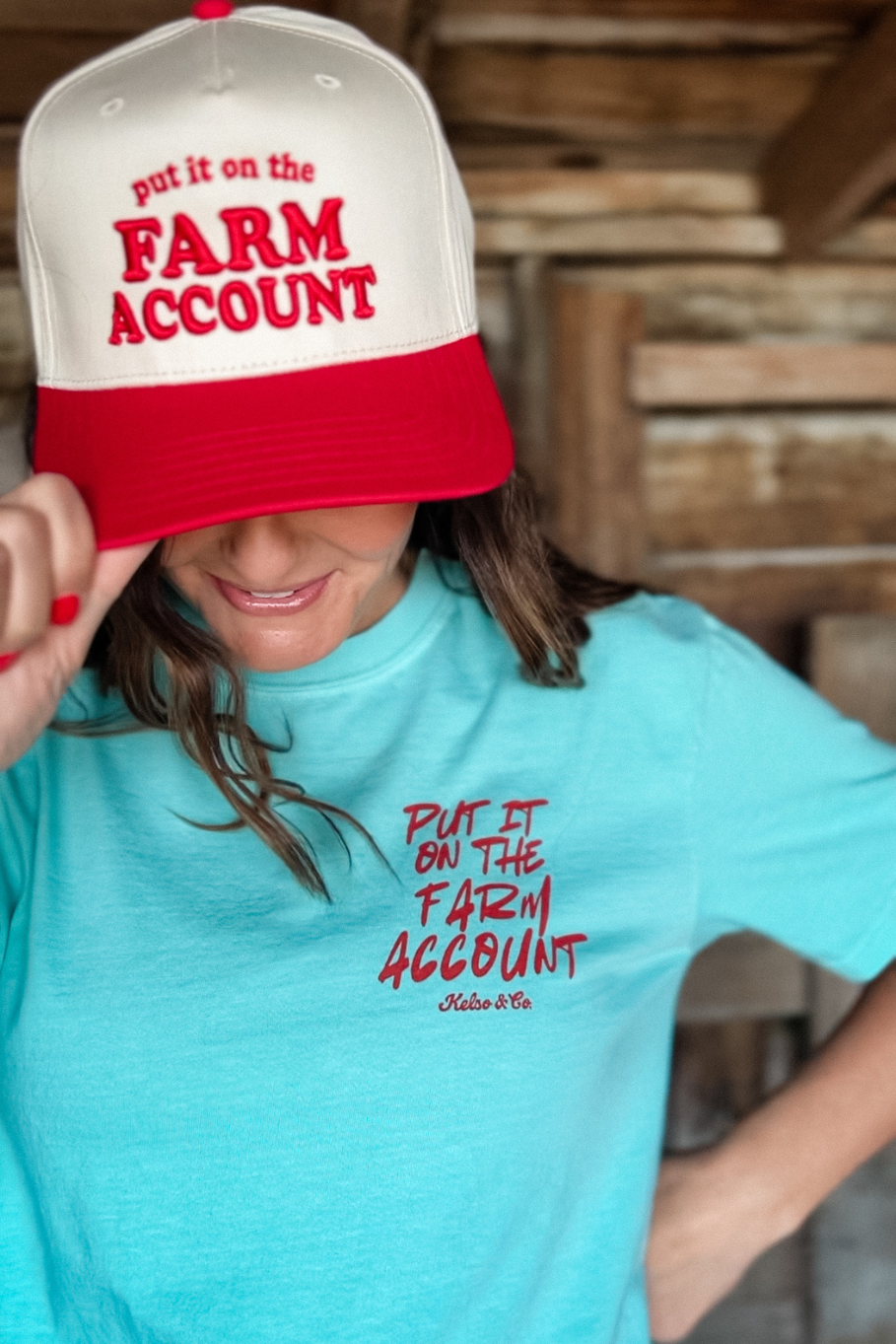 Put It On The Farm Account Trucker Hat